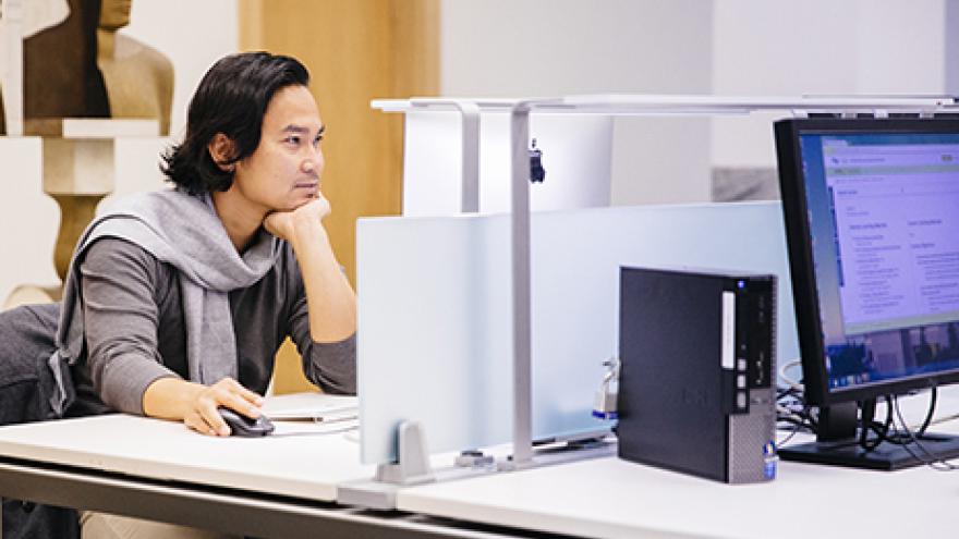 a computer user