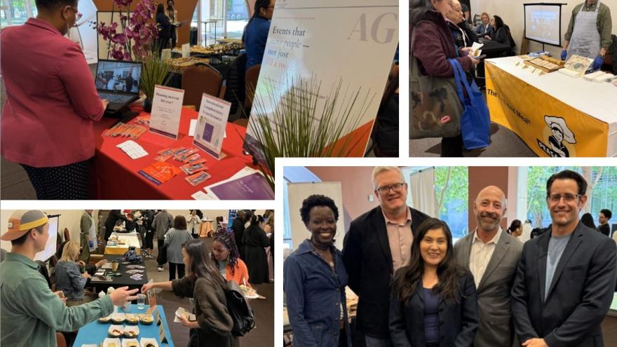 Images from the 2026 Supplier Connections Expo featuring suppliers and attendees