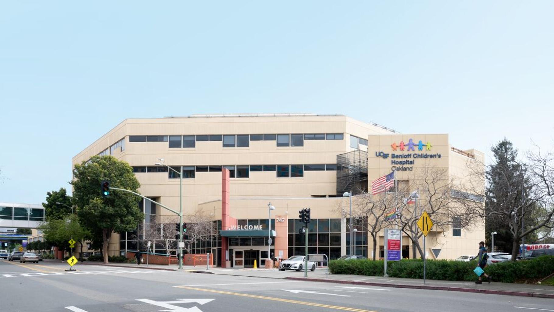 front of BCH Oakland bulding