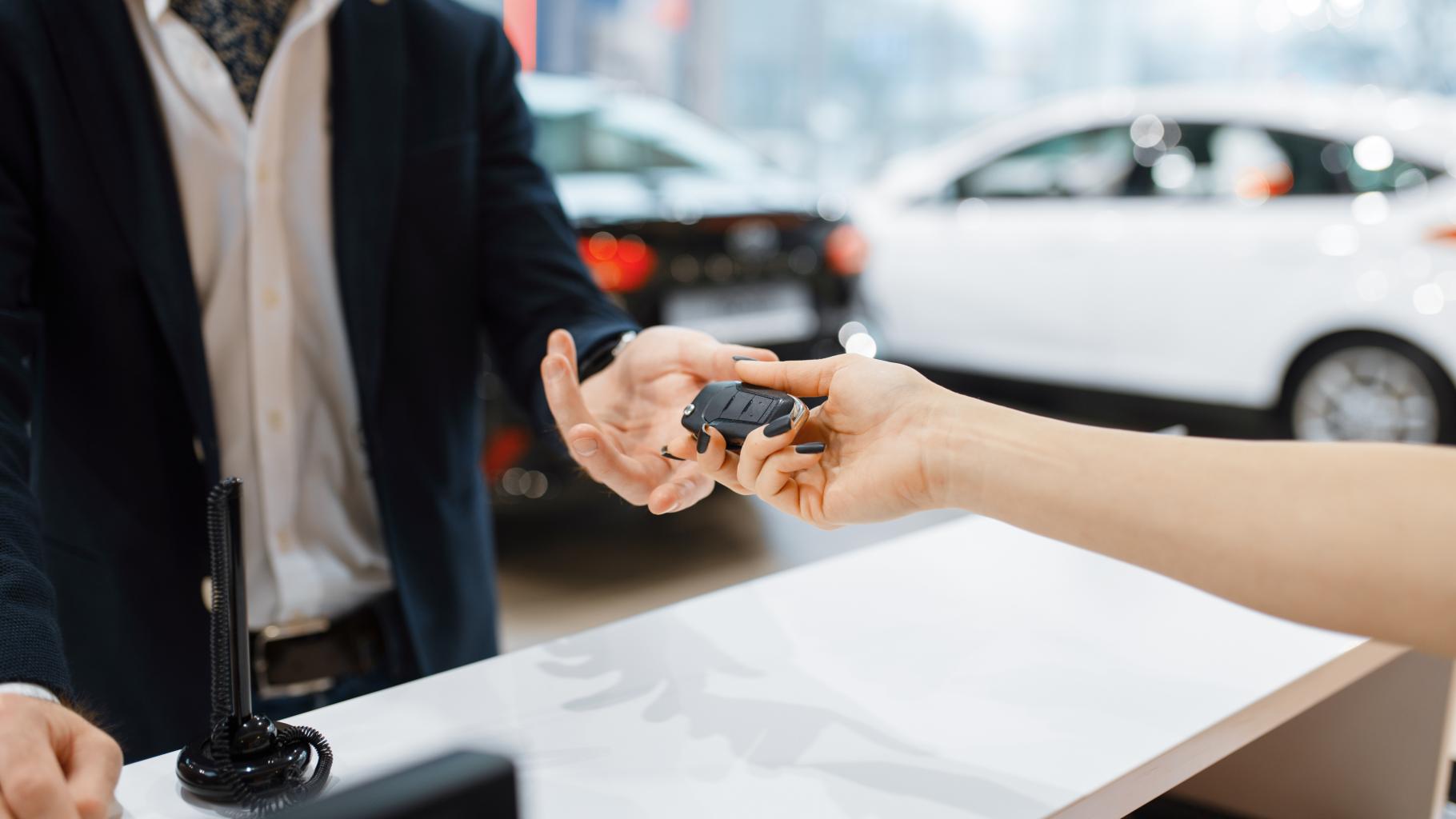 handing over keys