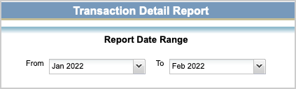 Screenshot Date Range with Jan to Feb selected